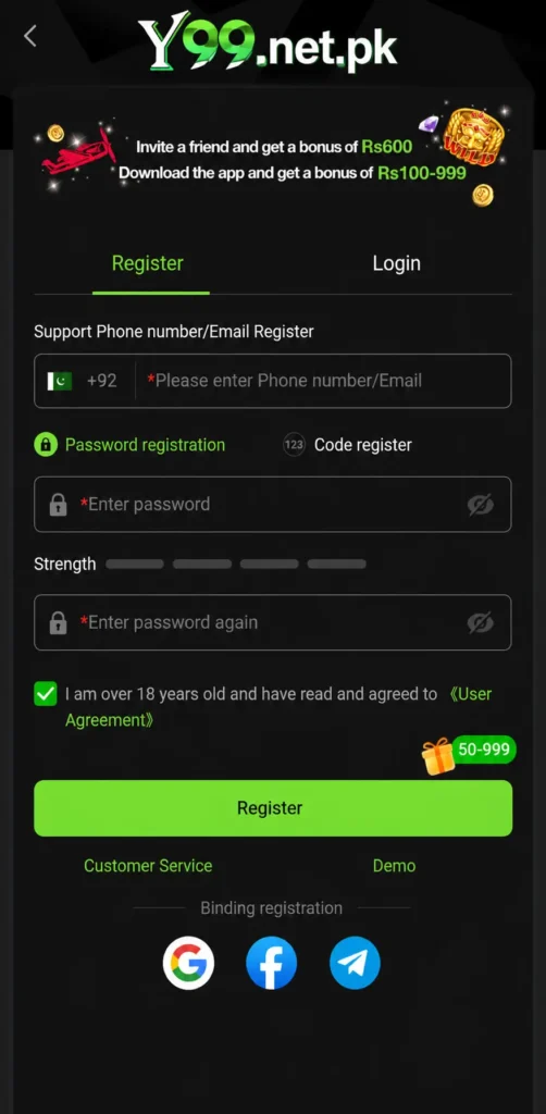 Y99 Register